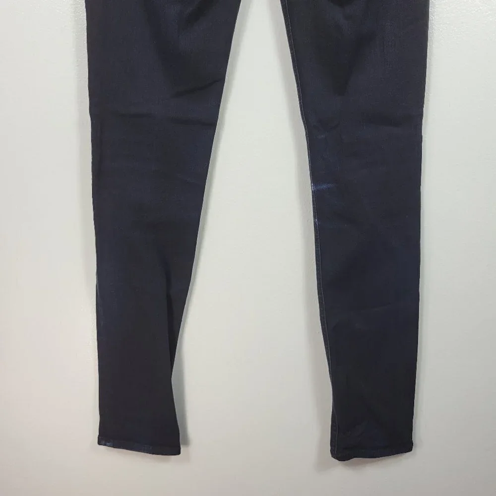 30. Rag & Bone Women Black Midrise Skinny Ankle Denim Jeans Size 26